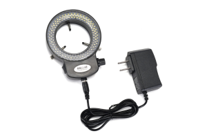 144 LED Ring Light illuminator Lamp For Industry Stereo Microscope Digital Camera Magnifier with AC Power Adapter