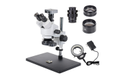 48MP HDMI Digital USB Microscope Camera 3.5X-90X Simul-Focal Trinocular Stereo Microscope Soldering PCB Jewelry Repair Kit